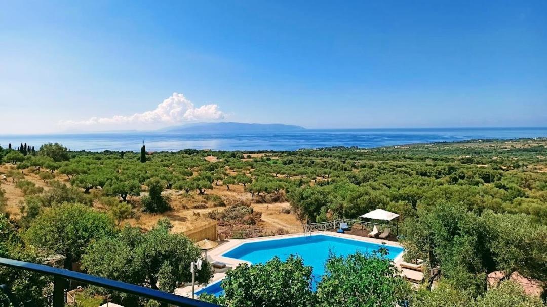 ארגוסטולי Hilltop Kefalonia מראה חיצוני תמונה